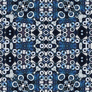 Kusursuz desen. Kusursuz bir doku. Soyut sonsuz desen. kaleydoskop