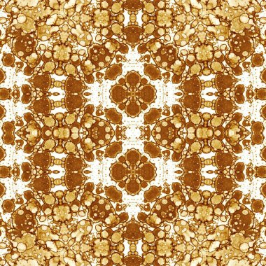 Kusursuz desen. Kusursuz bir doku. Soyut sonsuz desen. kaleydoskop