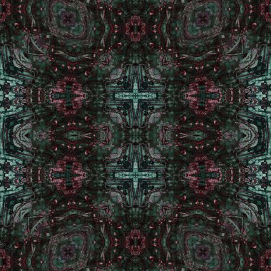 Kusursuz desen. Kusursuz bir doku. Soyut sonsuz desen. kaleydoskop