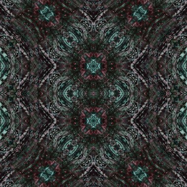 Kusursuz desen. Kusursuz bir doku. Soyut sonsuz desen. kaleydoskop