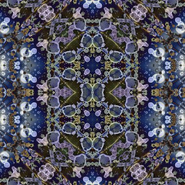 Kusursuz desen. Kusursuz bir doku. Soyut sonsuz desen. kaleydoskop