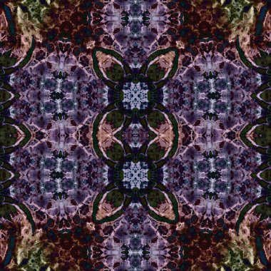 Kusursuz desen. Kusursuz bir doku. Soyut sonsuz desen. kaleydoskop