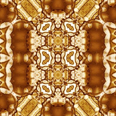 Kusursuz desen. Kusursuz bir doku. Soyut sonsuz desen. kaleydoskop