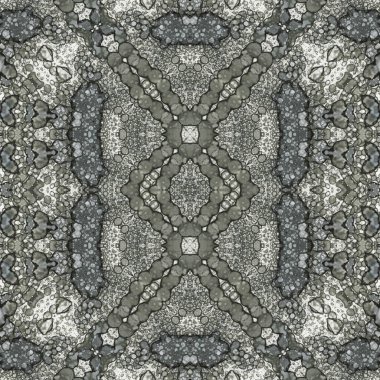 Kusursuz desen. Kusursuz bir doku. Soyut sonsuz desen. kaleydoskop