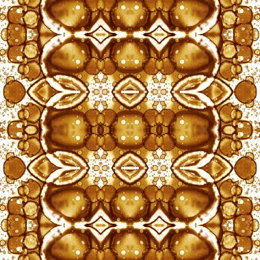 Kusursuz desen. Kusursuz bir doku. Soyut sonsuz desen. kaleydoskop