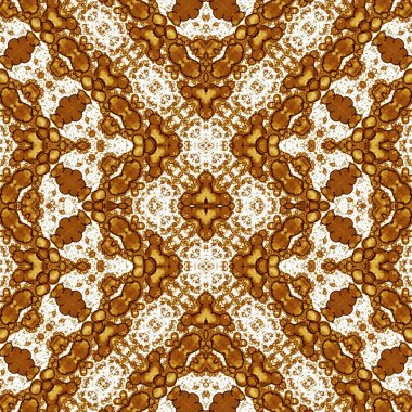 Kusursuz desen. Kusursuz bir doku. Soyut sonsuz desen. kaleydoskop