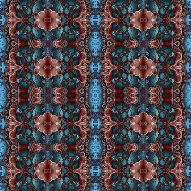 Kusursuz desen. Kusursuz bir doku. Soyut sonsuz desen. kaleydoskop