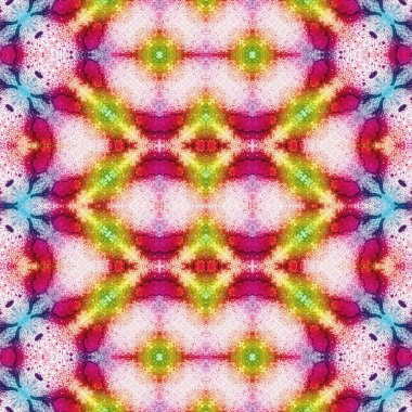 Kusursuz desen. Kusursuz bir doku. Soyut sonsuz desen. kaleydoskop