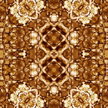 Kusursuz desen. Kusursuz bir doku. Soyut sonsuz desen. kaleydoskop