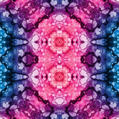 Kusursuz desen. Kusursuz bir doku. Soyut sonsuz desen. kaleydoskop