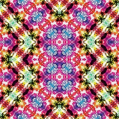 Kusursuz desen. Kusursuz bir doku. Soyut sonsuz desen. kaleydoskop