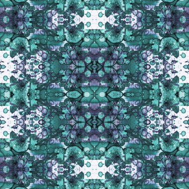 Kusursuz desen. Kusursuz bir doku. Soyut sonsuz desen. kaleydoskop