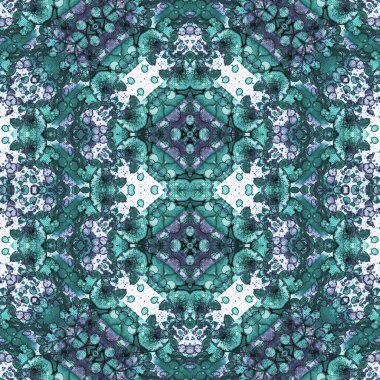 Kusursuz desen. Kusursuz bir doku. Soyut sonsuz desen. kaleydoskop