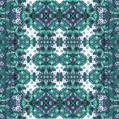 Kusursuz desen. Kusursuz bir doku. Soyut sonsuz desen. kaleydoskop