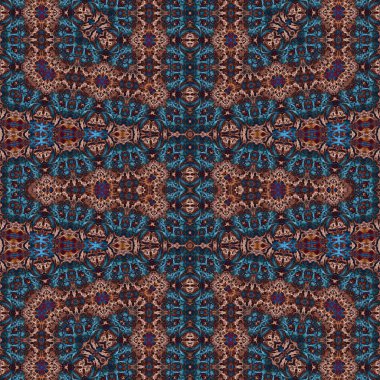 Kusursuz desen. Kusursuz bir doku. Soyut sonsuz desen. kaleydoskop