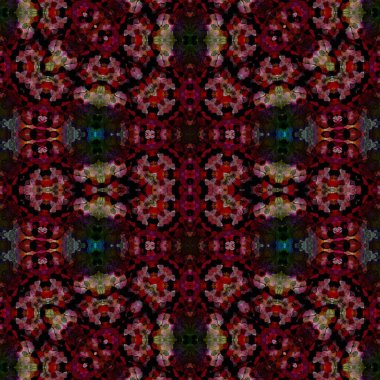 Kusursuz desen. Kusursuz bir doku. Soyut sonsuz desen. kaleydoskop