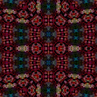 Kusursuz desen. Kusursuz bir doku. Soyut sonsuz desen. kaleydoskop