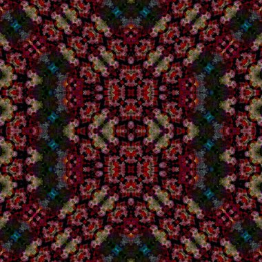 Kusursuz desen. Kusursuz bir doku. Soyut sonsuz desen. kaleydoskop