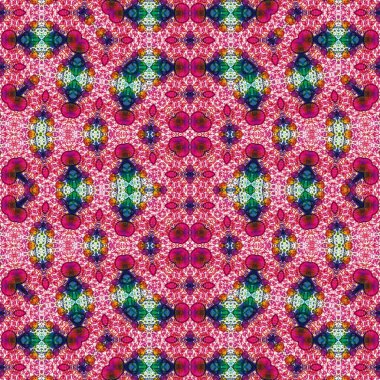 Kusursuz desen. Kusursuz bir doku. Soyut sonsuz desen. kaleydoskop