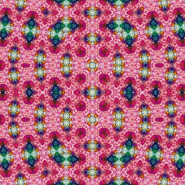 Kusursuz desen. Kusursuz bir doku. Soyut sonsuz desen. kaleydoskop