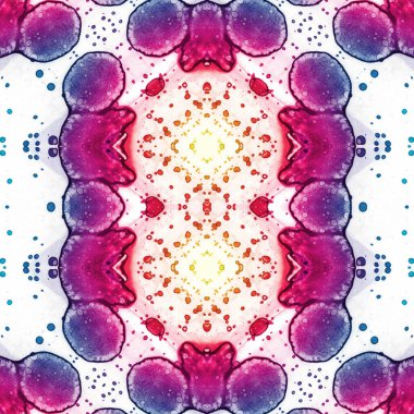 Kusursuz desen. Kusursuz bir doku. Soyut sonsuz desen. kaleydoskop