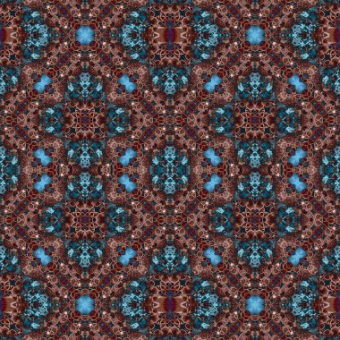 Kusursuz desen. Kusursuz bir doku. Soyut sonsuz desen. kaleydoskop