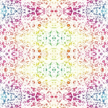 Kusursuz desen. Kusursuz bir doku. Soyut sonsuz desen. kaleydoskop