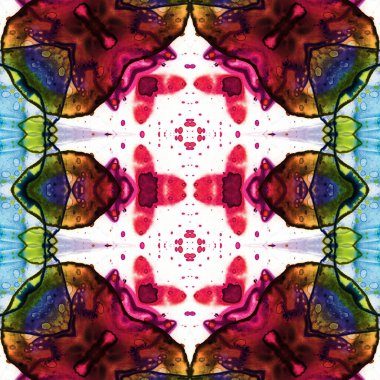 Kusursuz desen. Kusursuz bir doku. Soyut sonsuz desen. kaleydoskop