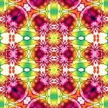 Kusursuz desen. Kusursuz bir doku. Soyut sonsuz desen. kaleydoskop