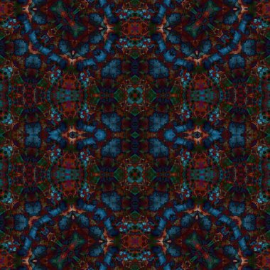 Kusursuz desen. Kusursuz bir doku. Soyut sonsuz desen. kaleydoskop