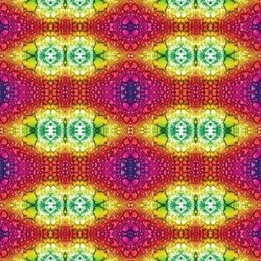 Kusursuz desen. Kusursuz bir doku. Soyut sonsuz desen. kaleydoskop