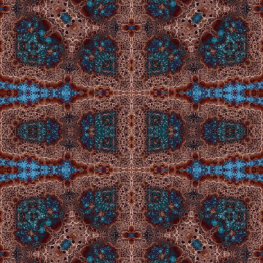 Kusursuz desen. Kusursuz bir doku. Soyut sonsuz desen. kaleydoskop