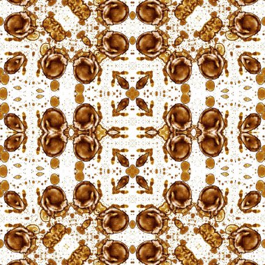 Kusursuz desen. Kusursuz bir doku. Soyut sonsuz desen. kaleydoskop