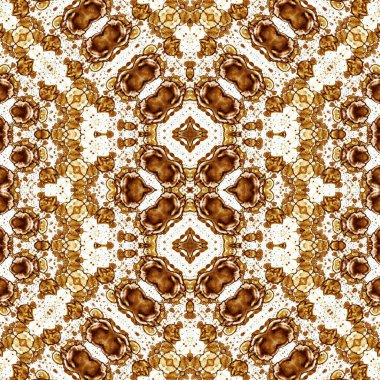 Kusursuz desen. Kusursuz bir doku. Soyut sonsuz desen. kaleydoskop