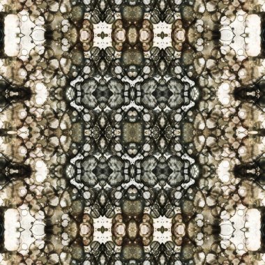 Kusursuz desen. Kusursuz bir doku. Soyut sonsuz desen. kaleydoskop