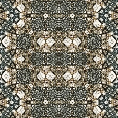 Kusursuz desen. Kusursuz bir doku. Soyut sonsuz desen. kaleydoskop