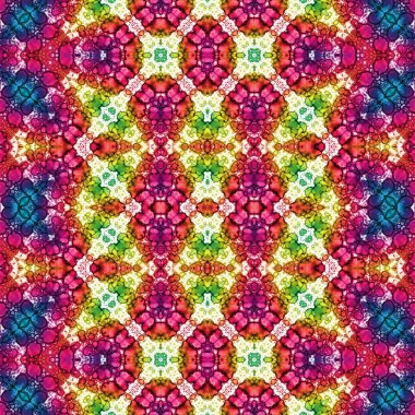 Kusursuz desen. Kusursuz bir doku. Soyut sonsuz desen. kaleydoskop