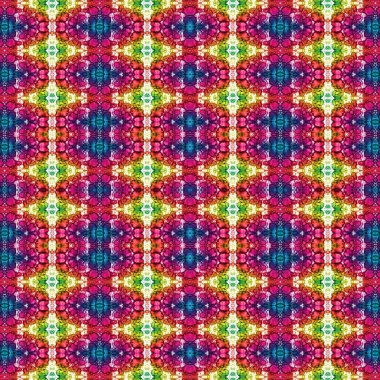 Kusursuz desen. Kusursuz bir doku. Soyut sonsuz desen. kaleydoskop