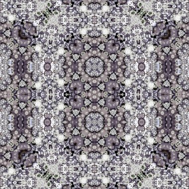 Kusursuz desen. Kusursuz bir doku. Soyut sonsuz desen. kaleydoskop