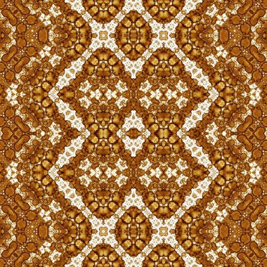 Kusursuz desen. Kusursuz bir doku. Soyut sonsuz desen. kaleydoskop