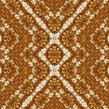 Kusursuz desen. Kusursuz bir doku. Soyut sonsuz desen. kaleydoskop