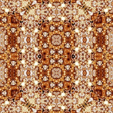 Kusursuz desen. Kusursuz bir doku. Soyut sonsuz desen. kaleydoskop