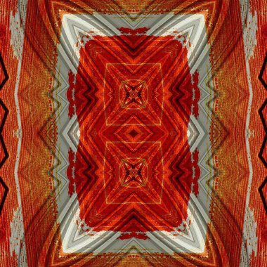 Kusursuz desen. Kusursuz bir doku. Soyut sonsuz desen. kaleydoskop