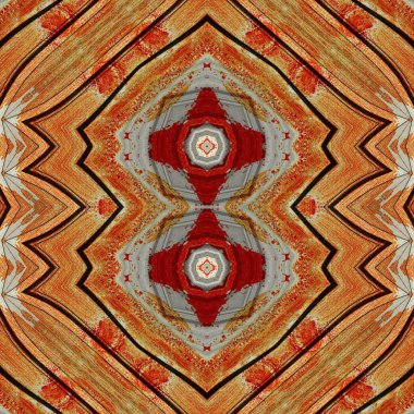 Kusursuz desen. Kusursuz bir doku. Soyut sonsuz desen. kaleydoskop