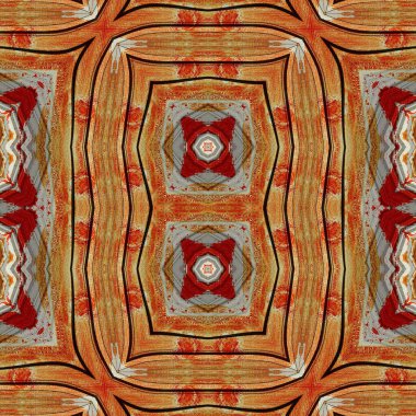 Kusursuz desen. Kusursuz bir doku. Soyut sonsuz desen. kaleydoskop