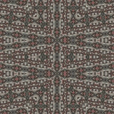 Kusursuz desen. Kusursuz bir doku. Soyut sonsuz desen. kaleydoskop