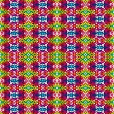 Kusursuz desen. Kusursuz bir doku. Soyut sonsuz desen. kaleydoskop