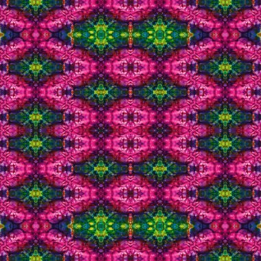 Kusursuz desen. Kusursuz bir doku. Soyut sonsuz desen. kaleydoskop