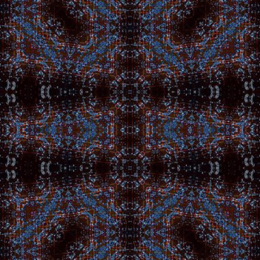 Kusursuz desen. Kusursuz bir doku. Soyut sonsuz desen. kaleydoskop