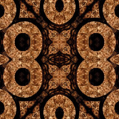 Kusursuz desen. Kusursuz bir doku. Soyut sonsuz desen. kaleydoskop